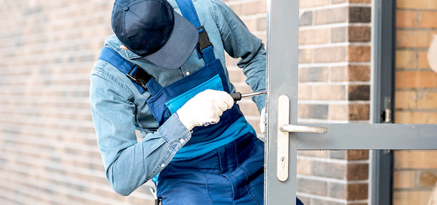 Pivot Storefront Door Locks Installation in Rossmoor, California