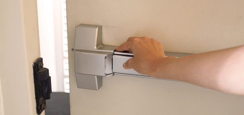Roller Gate Panic Bar Installation in Rossmoor, California